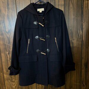 Michael Kors Deep Navy/Black Coat, 12